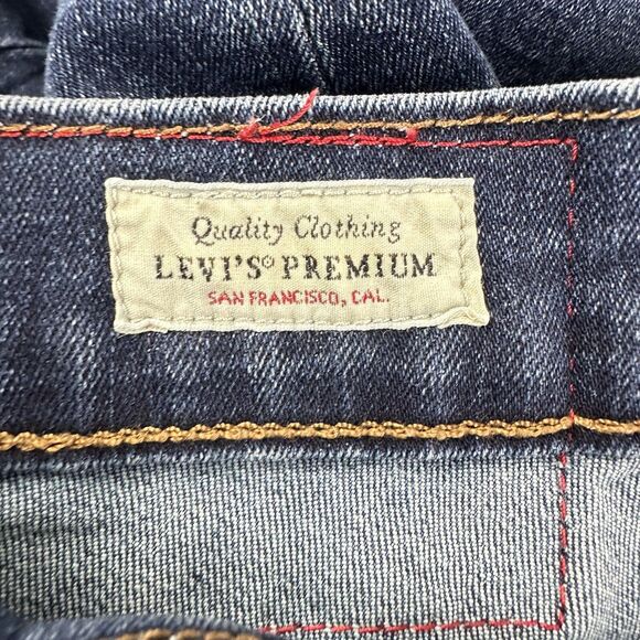 Levis Engineered LEJ 570 Premium Jeans Mens 31 Twisted Baggy Dark Wash Anime Art - Picture 13 of 16